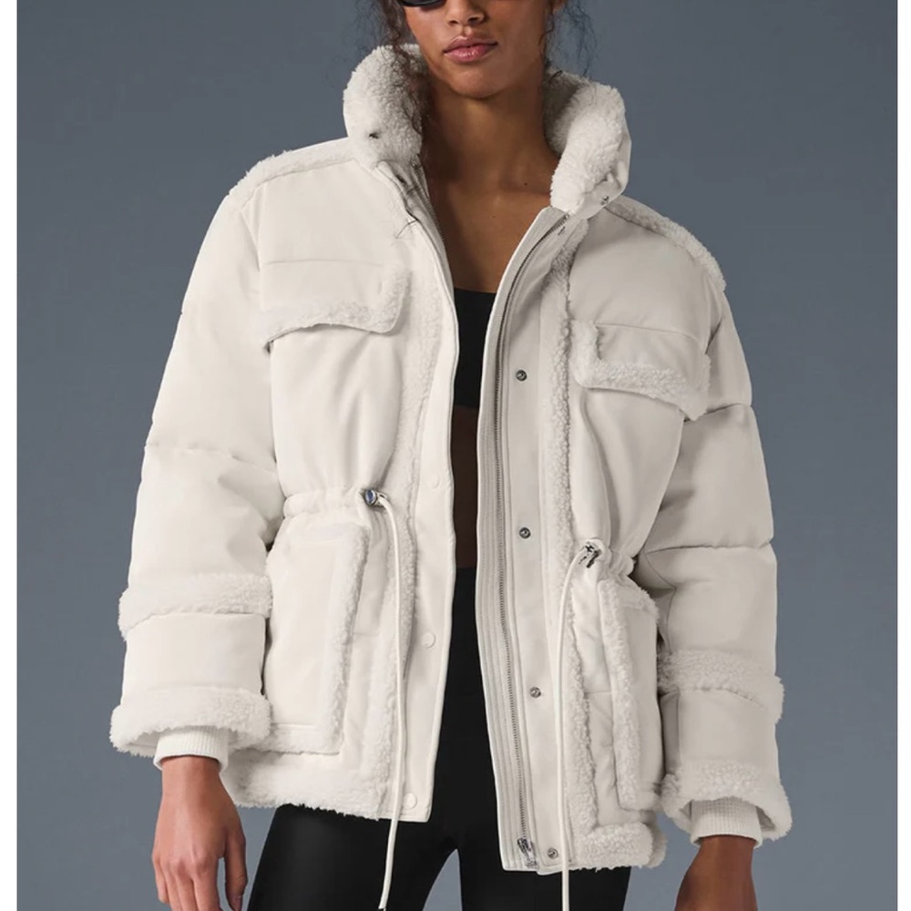 Alo Ice Breaker Puffer Jacket Size Small